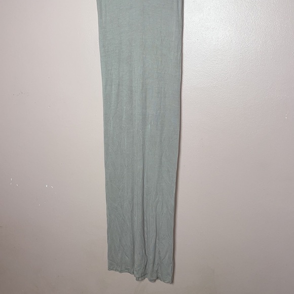Enza Costa Ribbed Silk Tank Dress in ROSE TAN - Picture 4 of 7